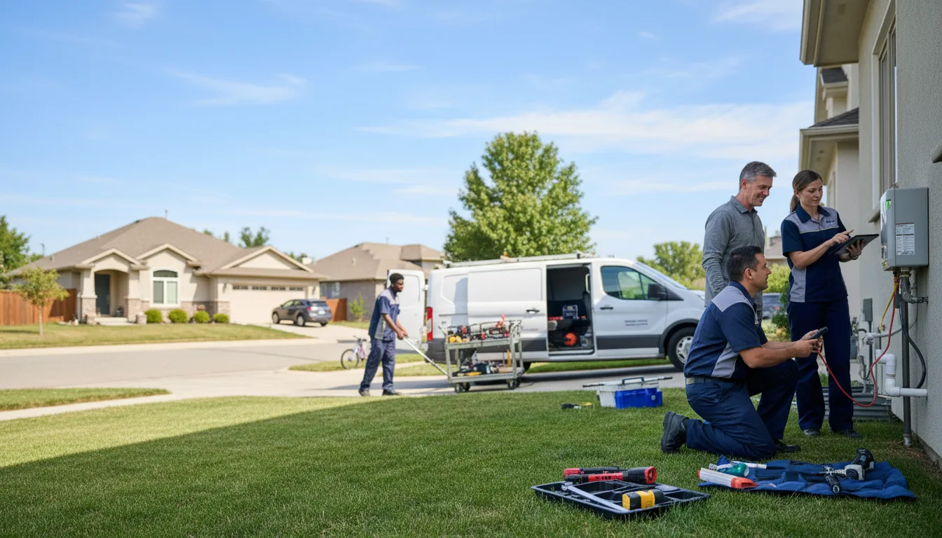 Tankless water heater service in Mount Morris, MI